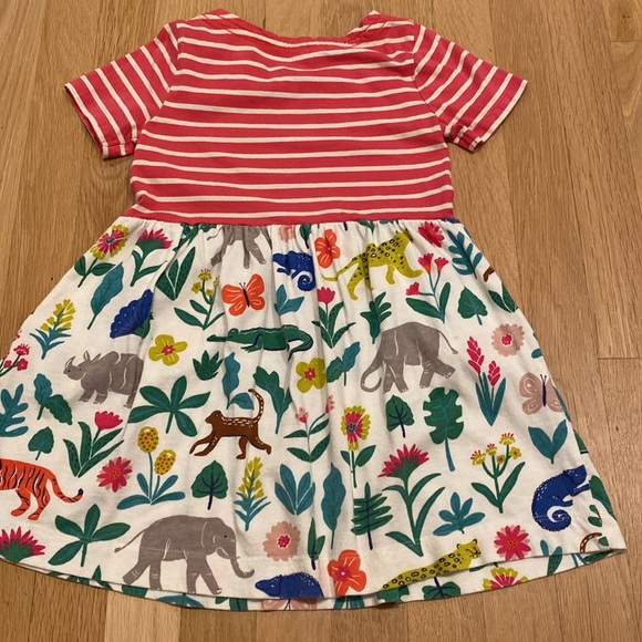 Mini Boden Animal Print Dress size 4-5 - Picture 5 of 5